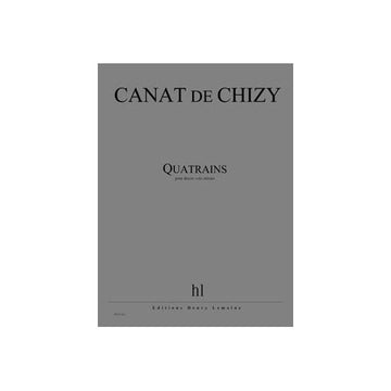 Canatchizy - Quatrains Choeur - 12 Voix Mixtes