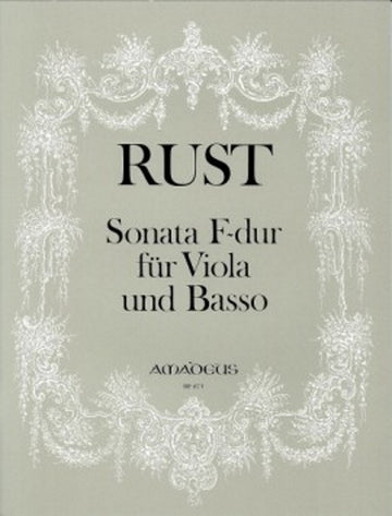 Rust F.W. - Sonata In F-dur - Alto & Piano
