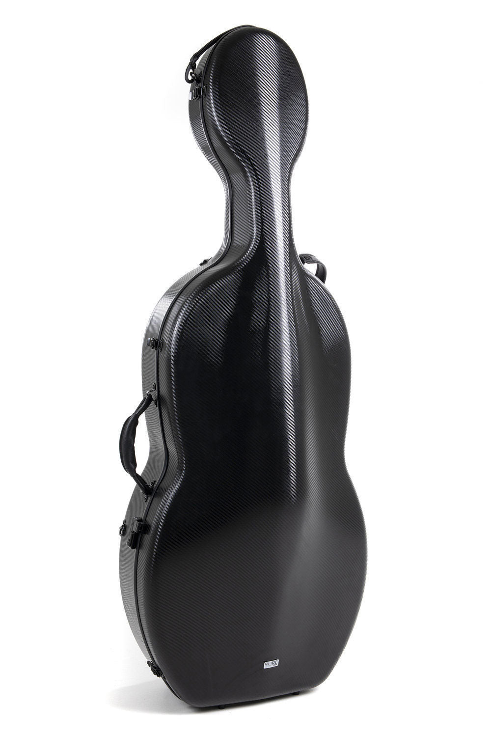 Gewa CELLO CASE POLYCARBONAT 4.6 4/4 BLACK ROLLY