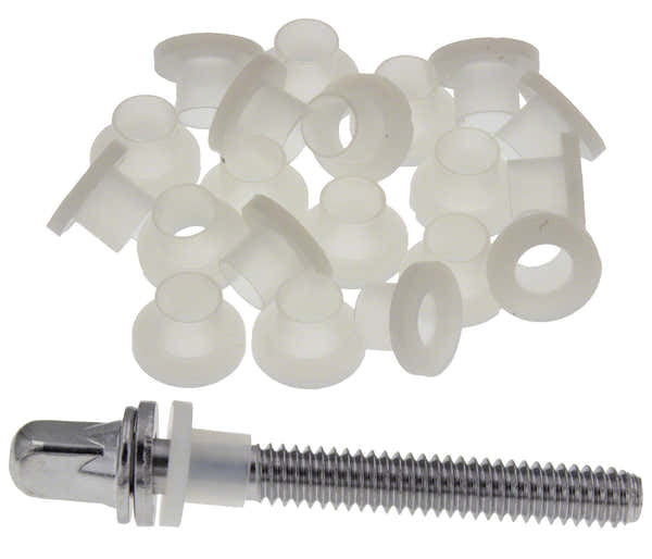 Danmar TRW50W - NYLON TENSION ROD WASHERS - WHITE (X50)