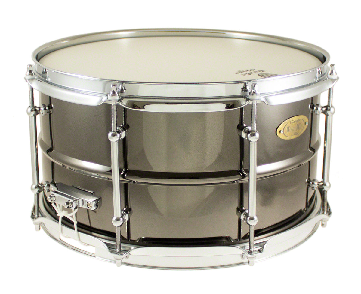 BK-7013SH - BLACK DAWG 13" X 7" SNARE DRUM - BRASS SHELL