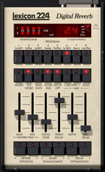 UAD Lexicon 224 Digital Reverb