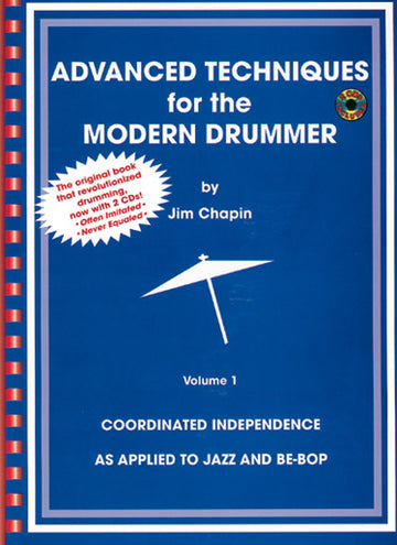 Jim Chapin - Fortgeschrittene Techniken für den modernen Schlagzeuger Vol.1 + 2 CD