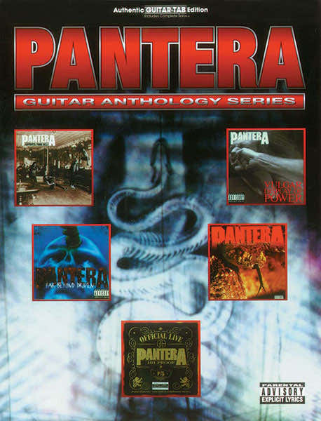 Pantera - Guitar Anthology - Gitarrentabulatur
