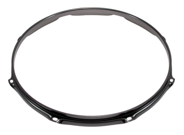H23-13-8BK - 13" SPANNREIFEN 8-LOCH SCHWARZE SUPER DREIFACHE FLANSCH 2.3MM