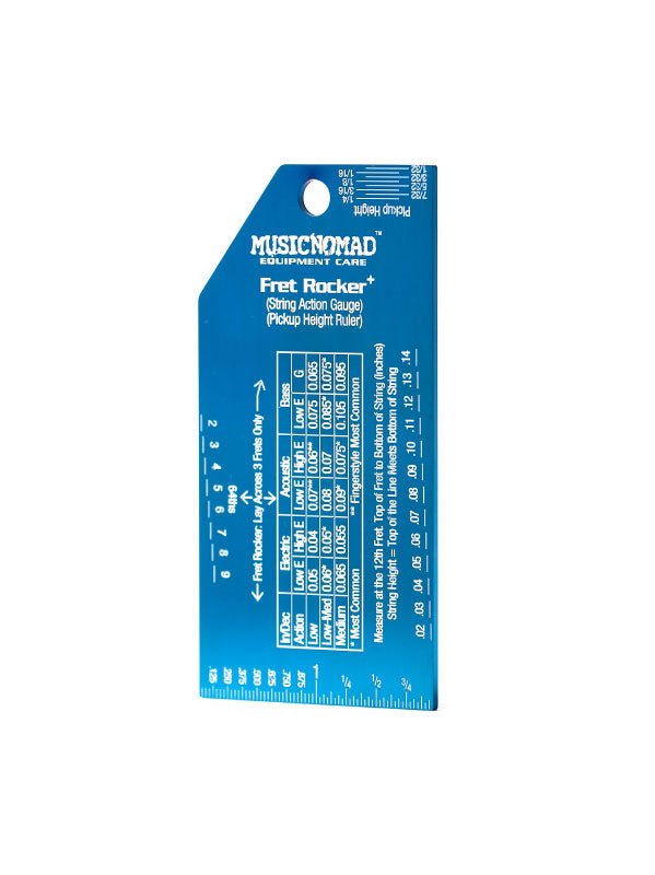 MN822 Fret Rocker - Lineal zum Messen von Saiten- und Tonabnehmerhöhen