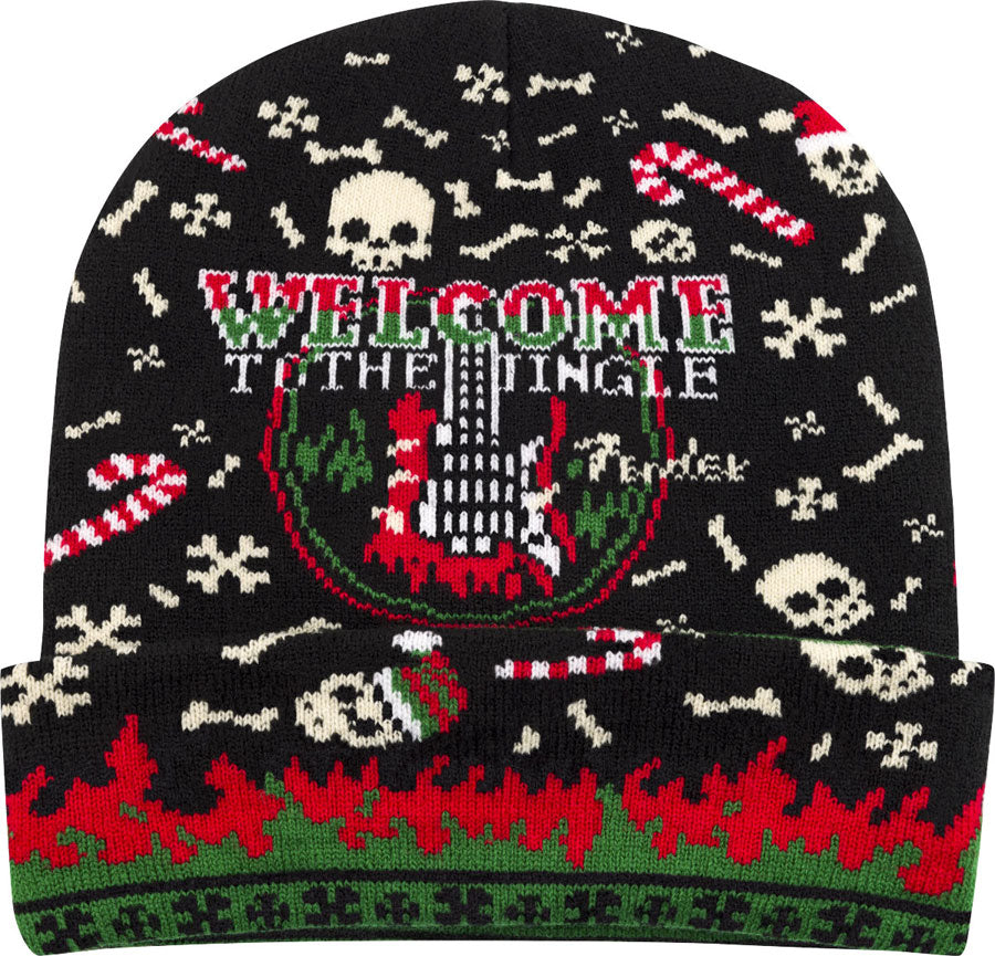 Fender Hässliche Weihnachtsmütze Ugly Christmas Beanie Einheitsgröße