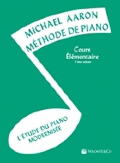Volonte&Co Aaron - Methode De Piano - Cours Elementaire Vol.3