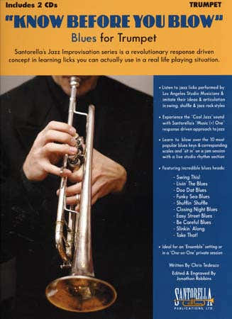 KNOW BEFORE YOU BLOW – Blues für Trompete + 2 CD