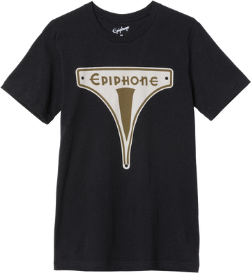 "XL" T-Shirt mit Lifestyle-Vintage-Abzeichen Schwarz