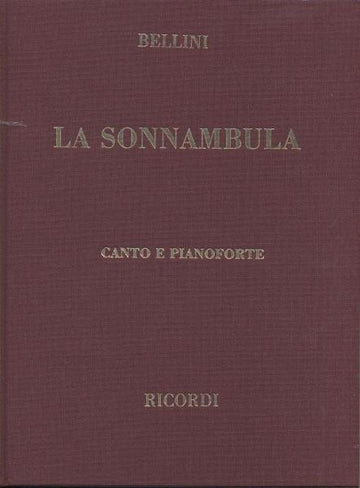BELLINI V. - SONNAMBULA - CHANT ET PIANO