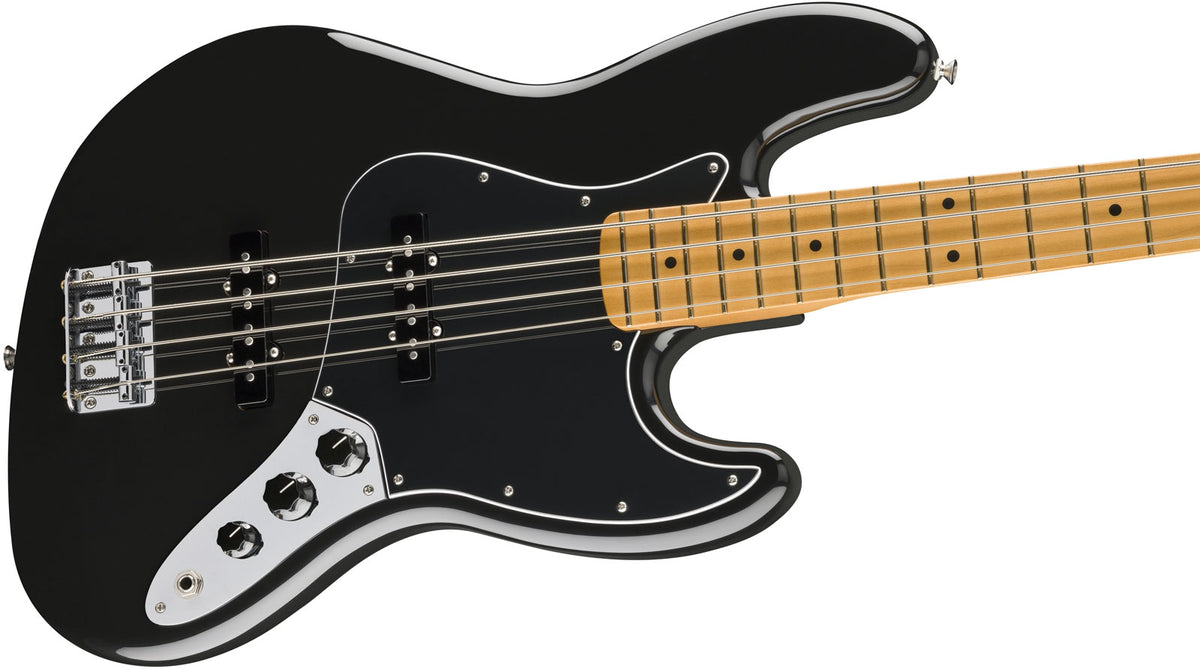 Jazz Bass Player II MN Schwarz