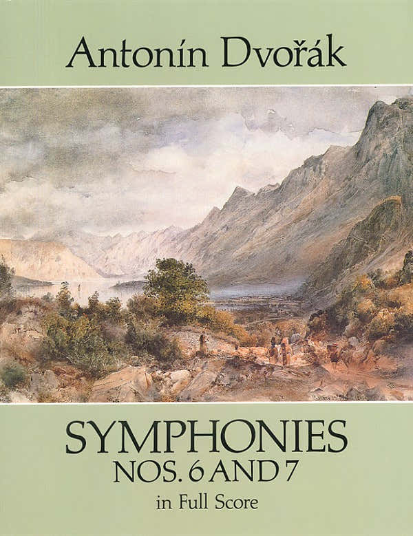 Dvorak Antonin - Sinfonien Nr. 6 und 7 in Partitur - Orchester