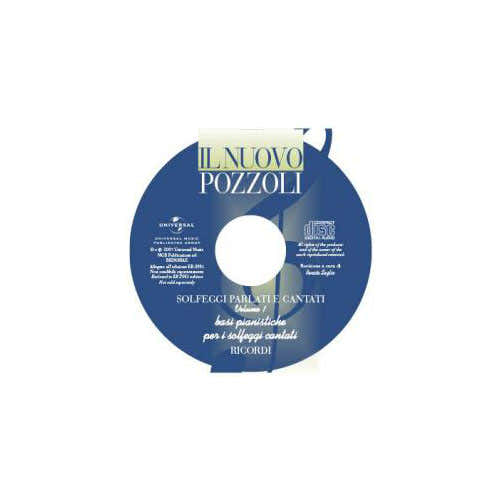 POZZOLI E. - IL NUOVO POZZOLI: SOLFEGGI PARLATI E CANTATI VOL.1 + CD