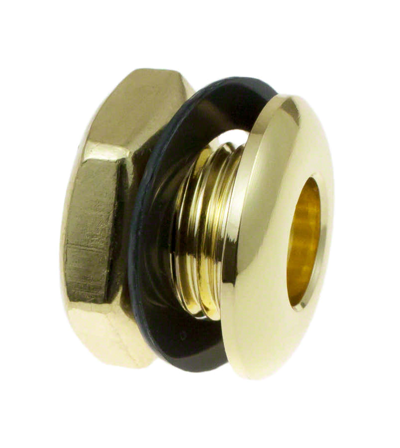 AVH1BR - Druckguss-Druckausgleichsöffnung 16mm Gold