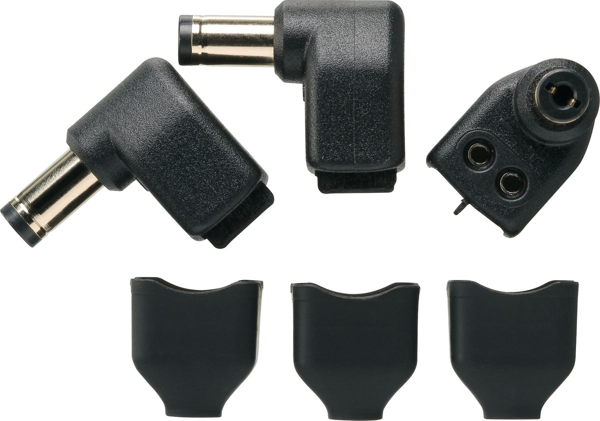 Solderless DC Right-Angle Plug, 3-Pack