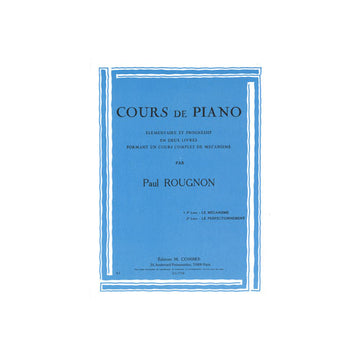 Rougnon - Le Mécanisme Livre 1 - Piano