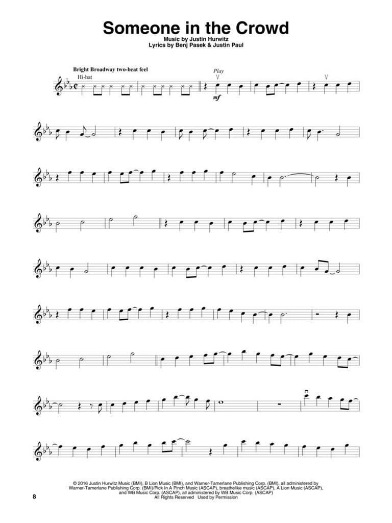 Violine Mitspielbuch Band 69 - La La Land + Online-Audio