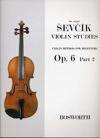 SEVCIK - VIOLIN STUDIES OP.6 PART 2 FOR BEGINNERS