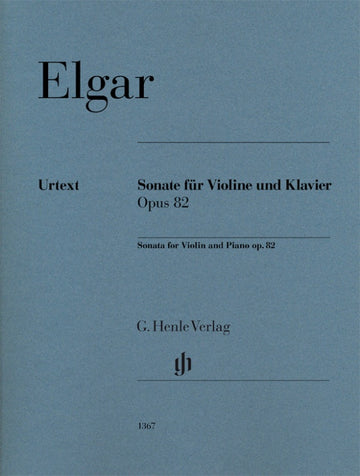 Elgar Edward - Sonate Op.82 - Violon & Piano