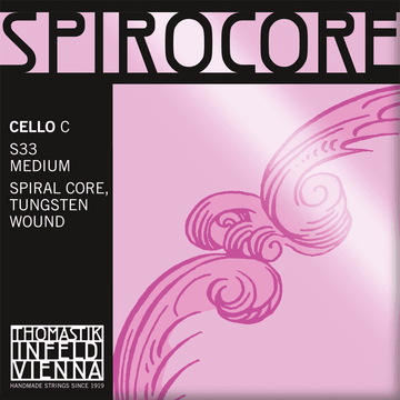STRINGS CELLOS SPIROCORE SPIRAL CORE MEDIUM S33