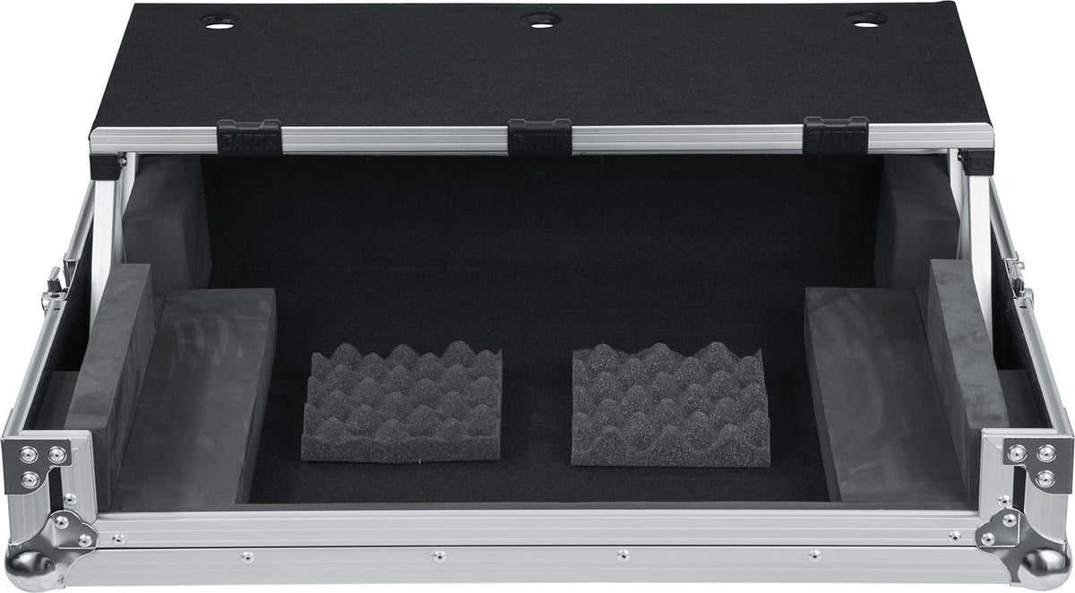G-TOWER WOOD WITH SLIDING TRAY FOR NUMARK MIXDECK EXPRESS PIONEER DDJ-SR,