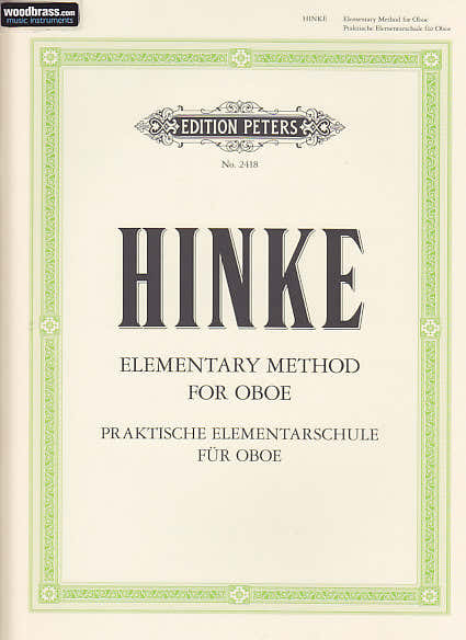 HINKE G. A. - PRAKTISCHE ELEMENTARSCHULE FUR OBOE