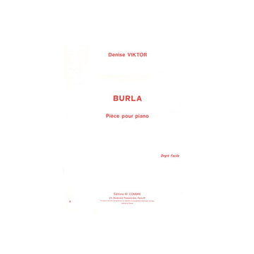 VIKTOR DENISE - BURLA - PIANO