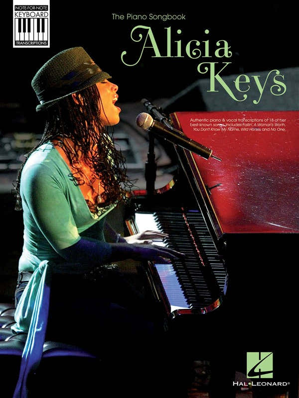 Alicia Keys - Note For Note Keyboard Transcriptions - Piano Solo