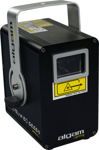 Algam Lighting SPEKTRUM 80 GRN - 80 MW MONOCHROMER GRNER LASER