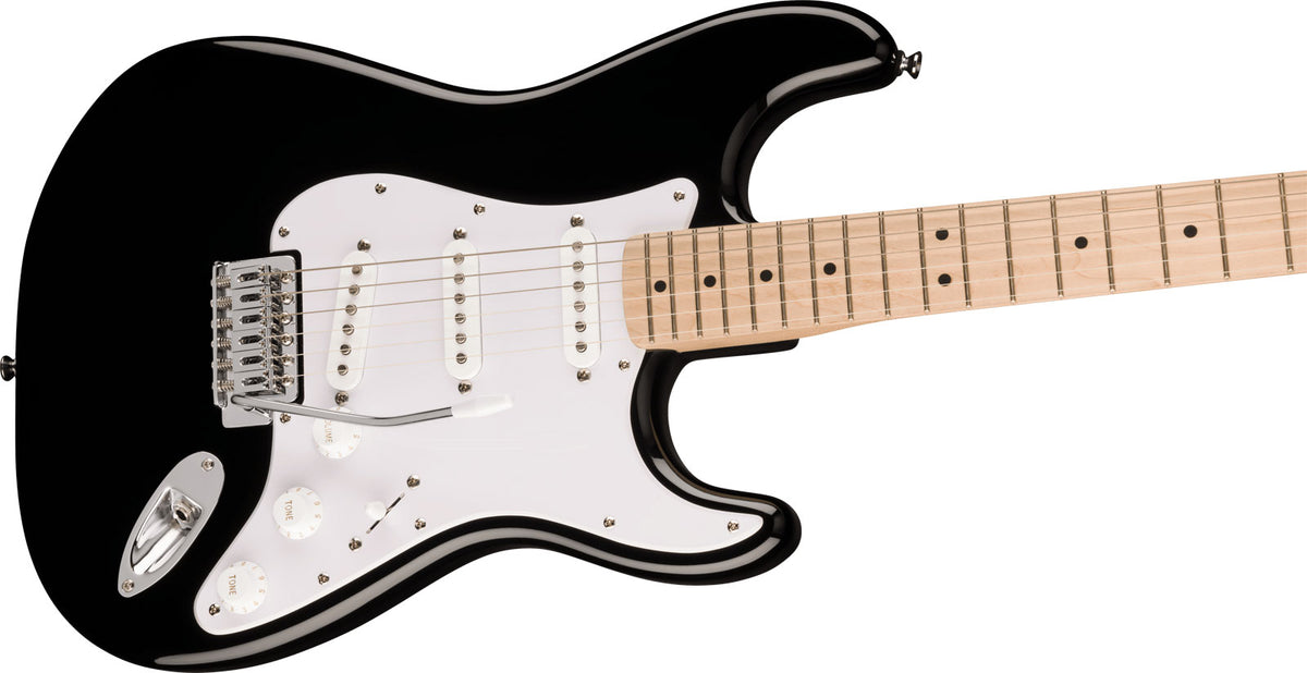 Stratocaster Sonic Pack MN Schwarz