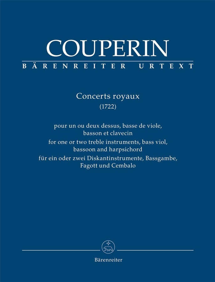 COUPERIN FRANCOIS - LES CONCERTS ROYAUX (1722)