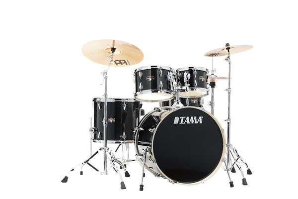 Tama IMPERIALSTAR STAGE 22 DRUM KIT HAIRLINE BLACK