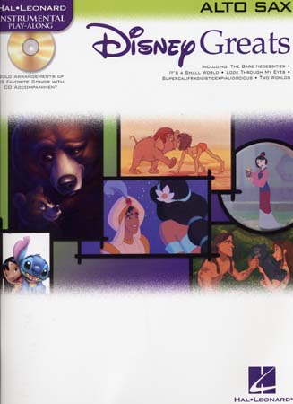 Disney Greats Alto Sax + Audio Online