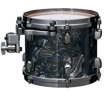 Starclassic Ahorn 13X9 Tom, schwarze Nickel-Hardware, Anthrazit-Wirbel MRT1309BN-CCL
