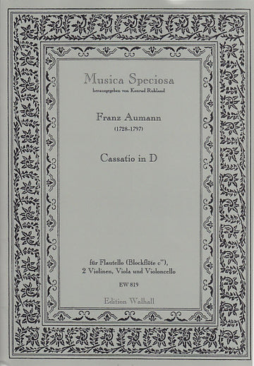 Aumann Franz - Cassatio In D