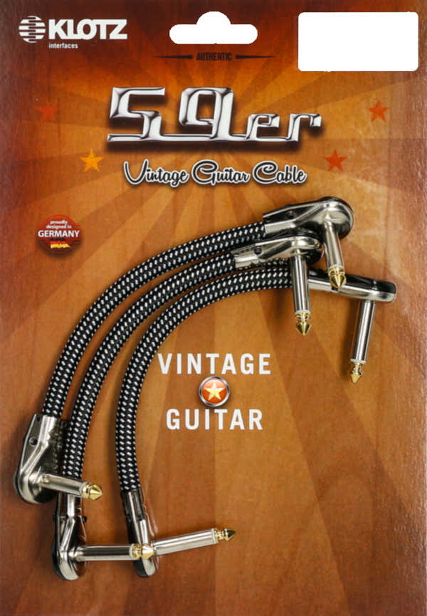 VINPAN0015 VINTAGE PANHEAD PATCH 0,15M JACK 2P.90-JACK 2P.  90