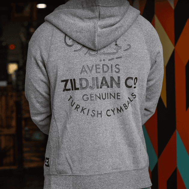 "M" Graue Zildjian Kapuzenjacke
