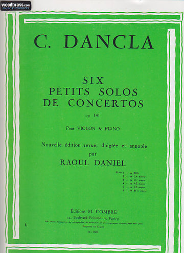 DANCLA CHARLES - SOLO OP.141 N°1 DES 6 PETITS SOLOS DE CONCERTO