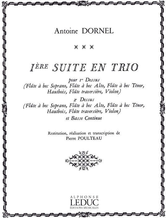 Louis-Antoine Dornel: Triosuite Nr.1
