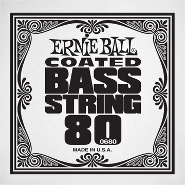 .080 COATED NICKEL WOUND ELECTRIC BASS STRING SINGLE