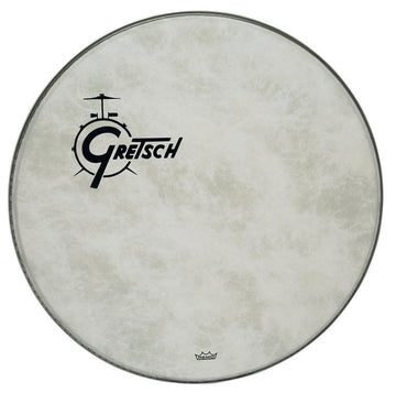 FIBERSKYN 20" LOGO GRETSCH DRUMS RESONANZ
