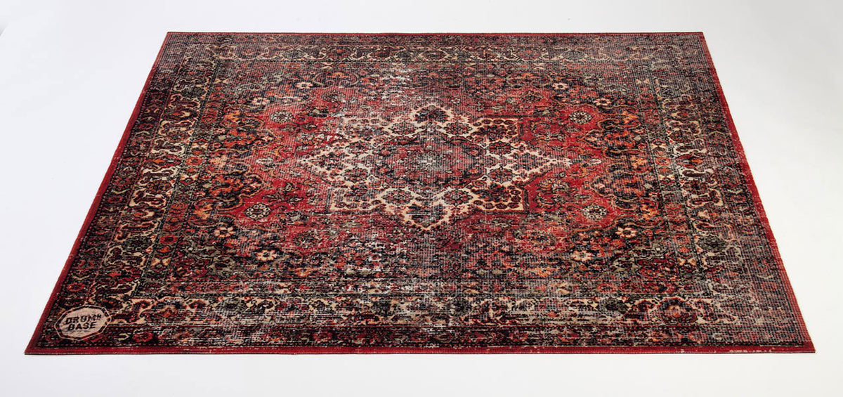 VPCLB-ORD Teppich Vintage Persian Club Series 1.63 X 1.42M Rutschfest Original Rot