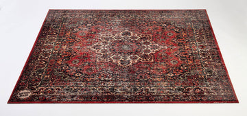 VPCLB-ORD Teppich Vintage Persian Club Series 1.63 X 1.42M Rutschfest Original Rot