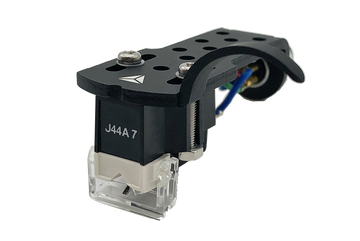 J44A-7 IMPROVED DJ KIT WITH BLACK HEADSHELL SCREWS AND WIRES