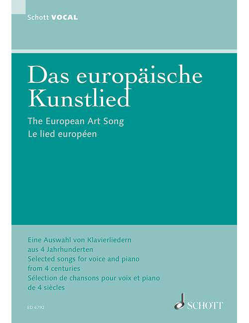 Le Lied Européen - Stimme und Klavier