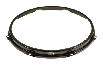 SH138B-BLK Spannreifen 13" 8 Spannschrauben Resonanz-Snare-Drum - Schwarz