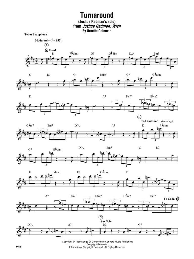 Saxophone Omnibook BB