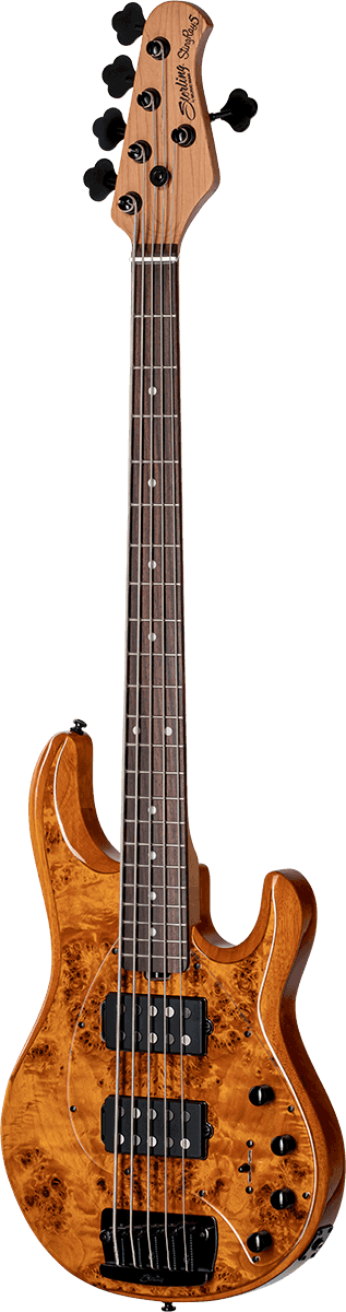 StingRay 5 RAY35 HH Amber, 5 String
