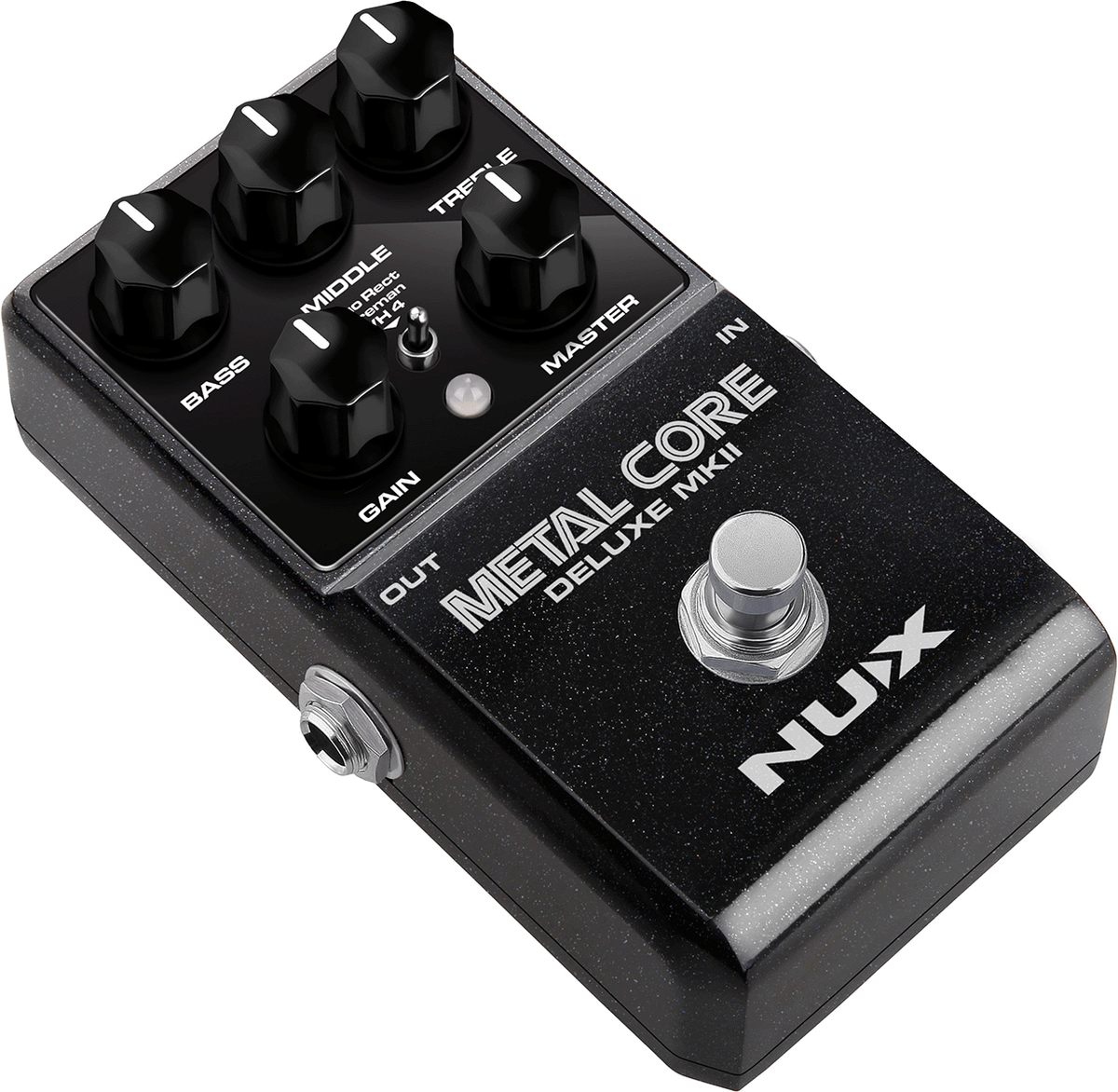 Nux PREAMP-PEDAL MIT DREI VERSCHIEDENEN HIGH-GAIN-GITARRENVERSTÄRKER-SOUNDS
